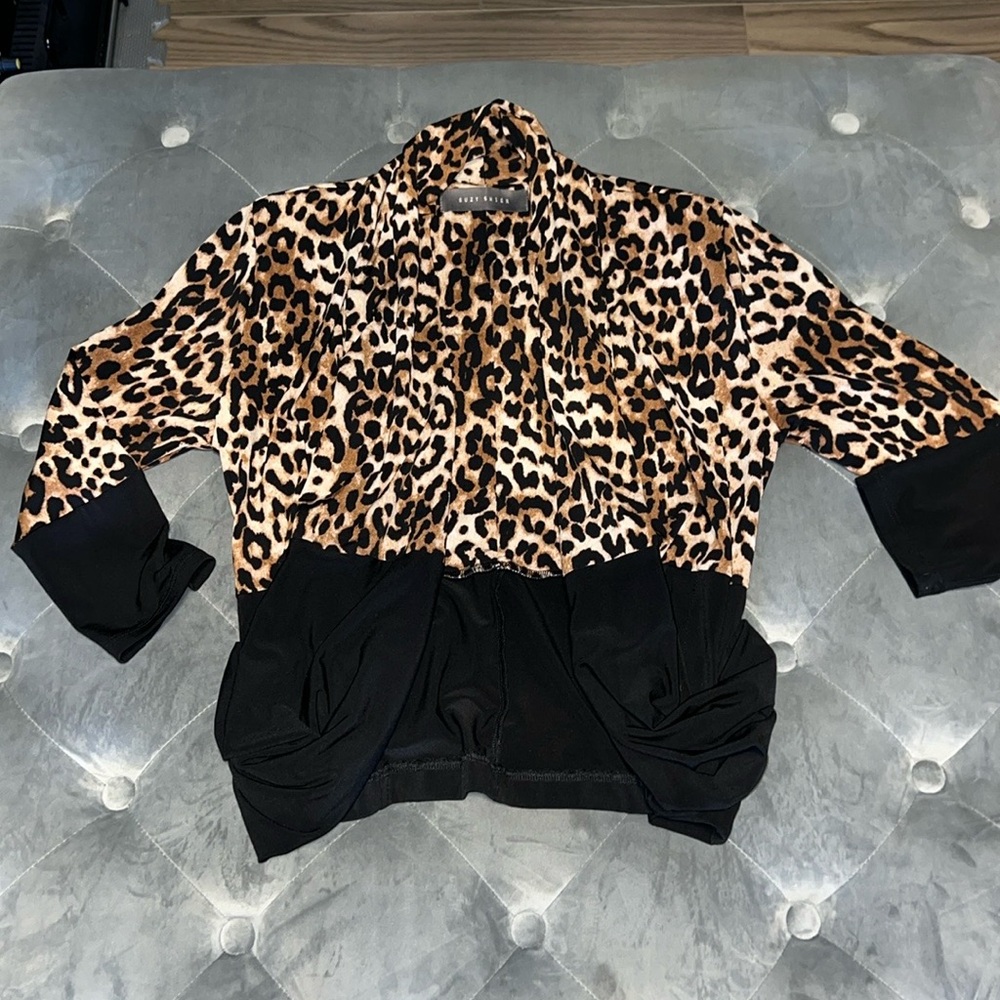 Cheetah cardigan
